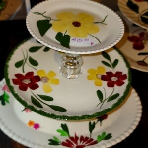 3 tier plate decor